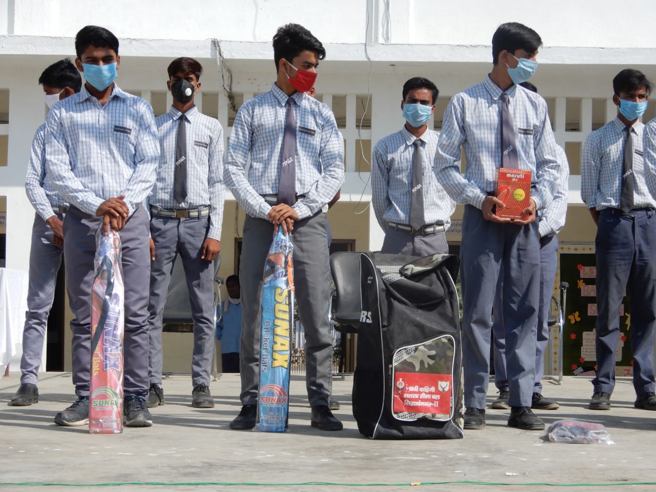 Sports items dist. by SSB